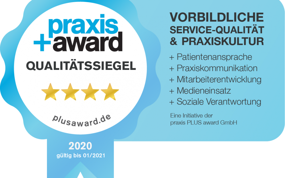 PRAXIS + AWARD AUSZEICHNUNG 2020